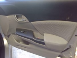 2014 HONDA CIVIC, SILVER, LX, 1.8L, AT,  A25146